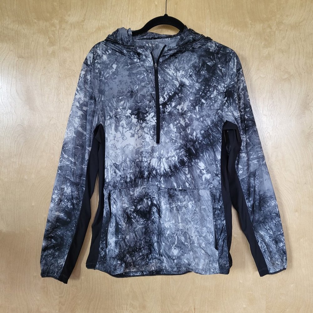 Lululemon Anorak Diamond Dye Light Cast Black Size Small